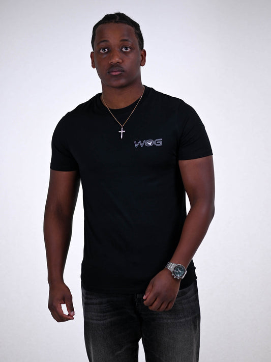 FEAR NOT T-SHIRT zwart voorkant