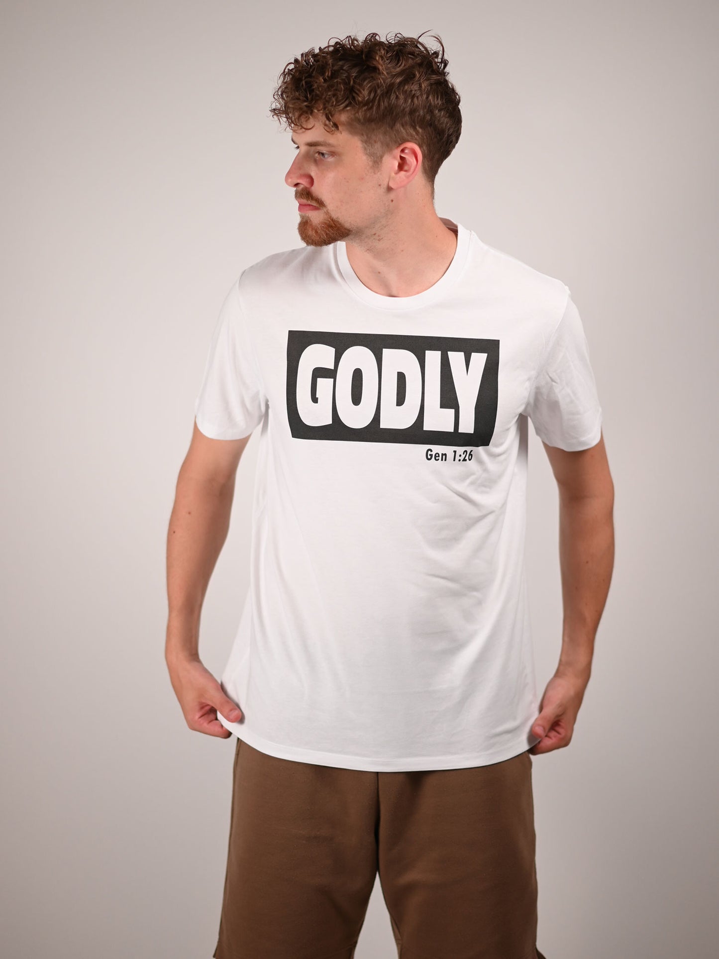 Godly man t-shirt voorkant