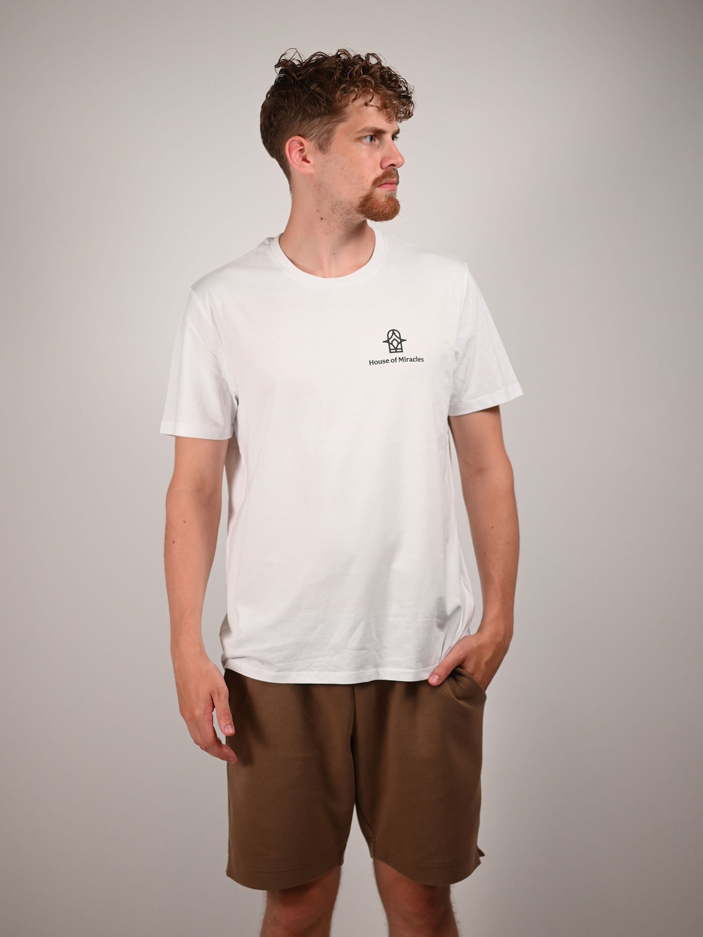 Sent by my father man t-shirt voorkant