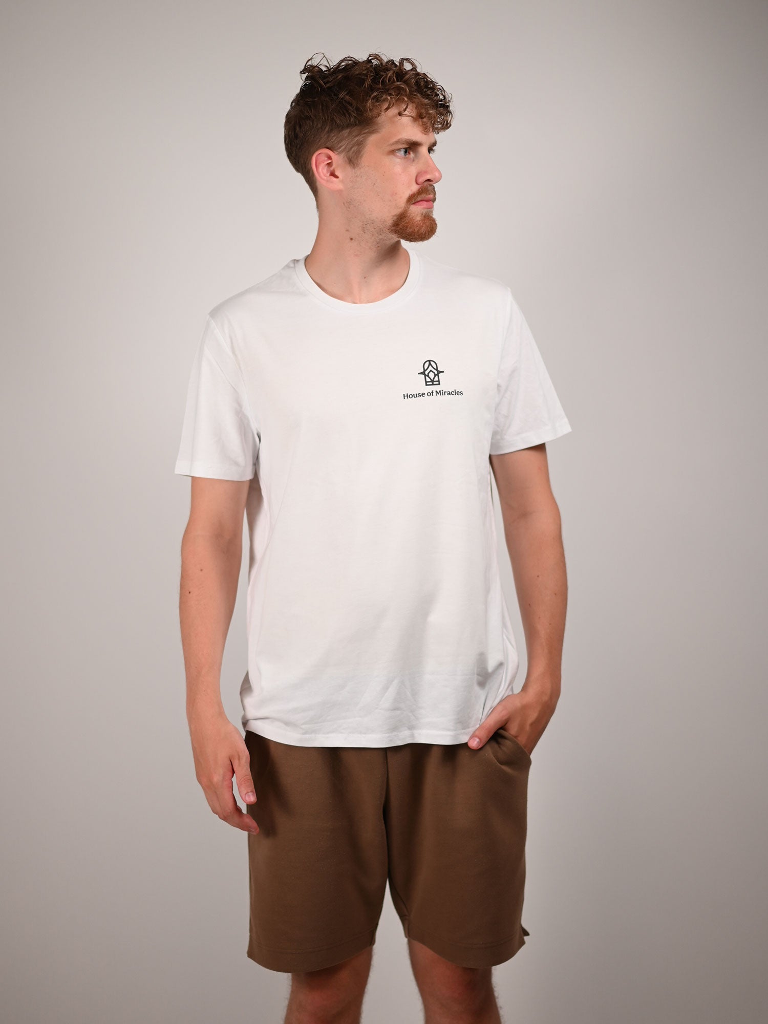 Sent by my father man t-shirt voorkant