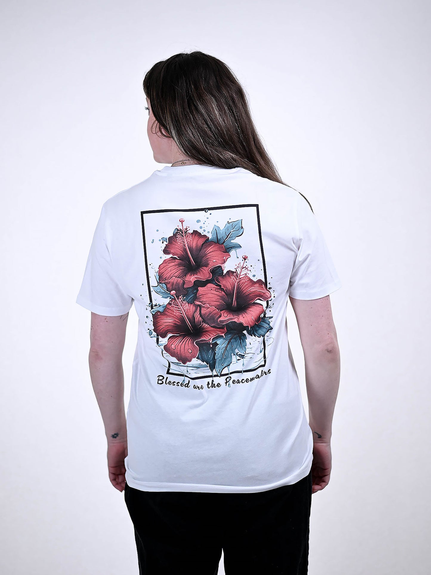 PEACEMAKERS T-SHIRT wit achterkant