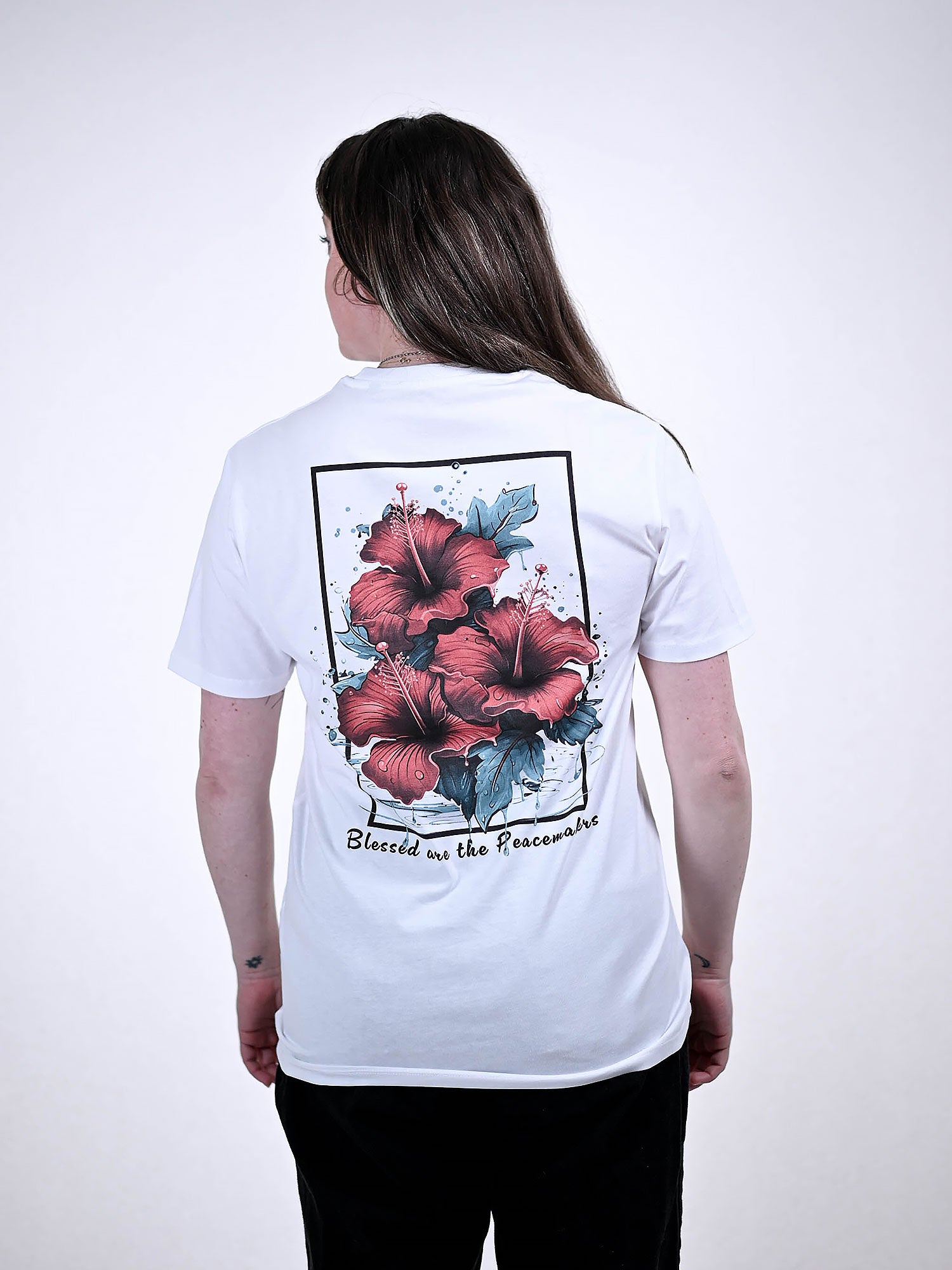 PEACEMAKERS T-SHIRT wit achterkant