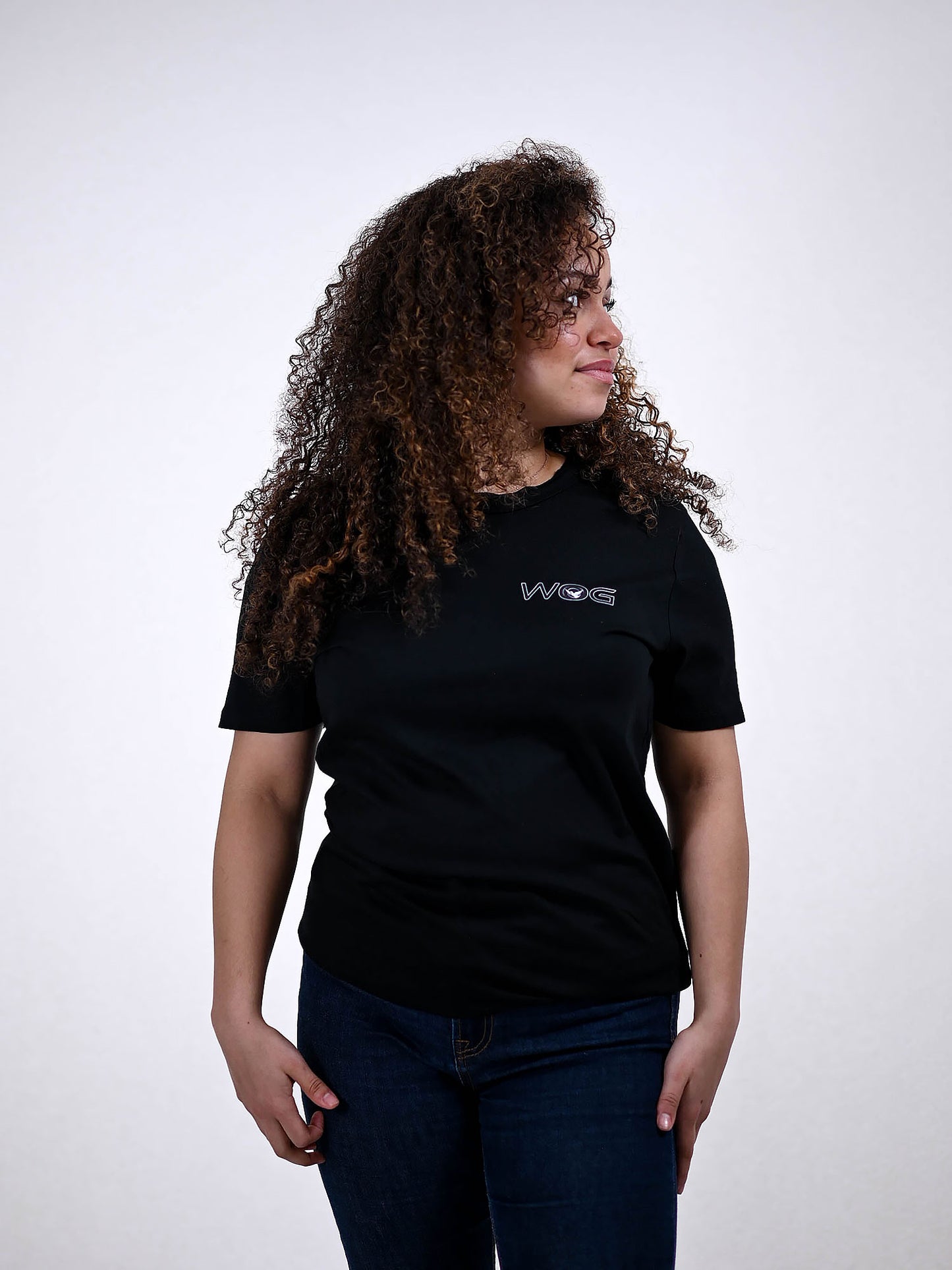 ISAIAH 40:31 T-SHIRT zwart detail