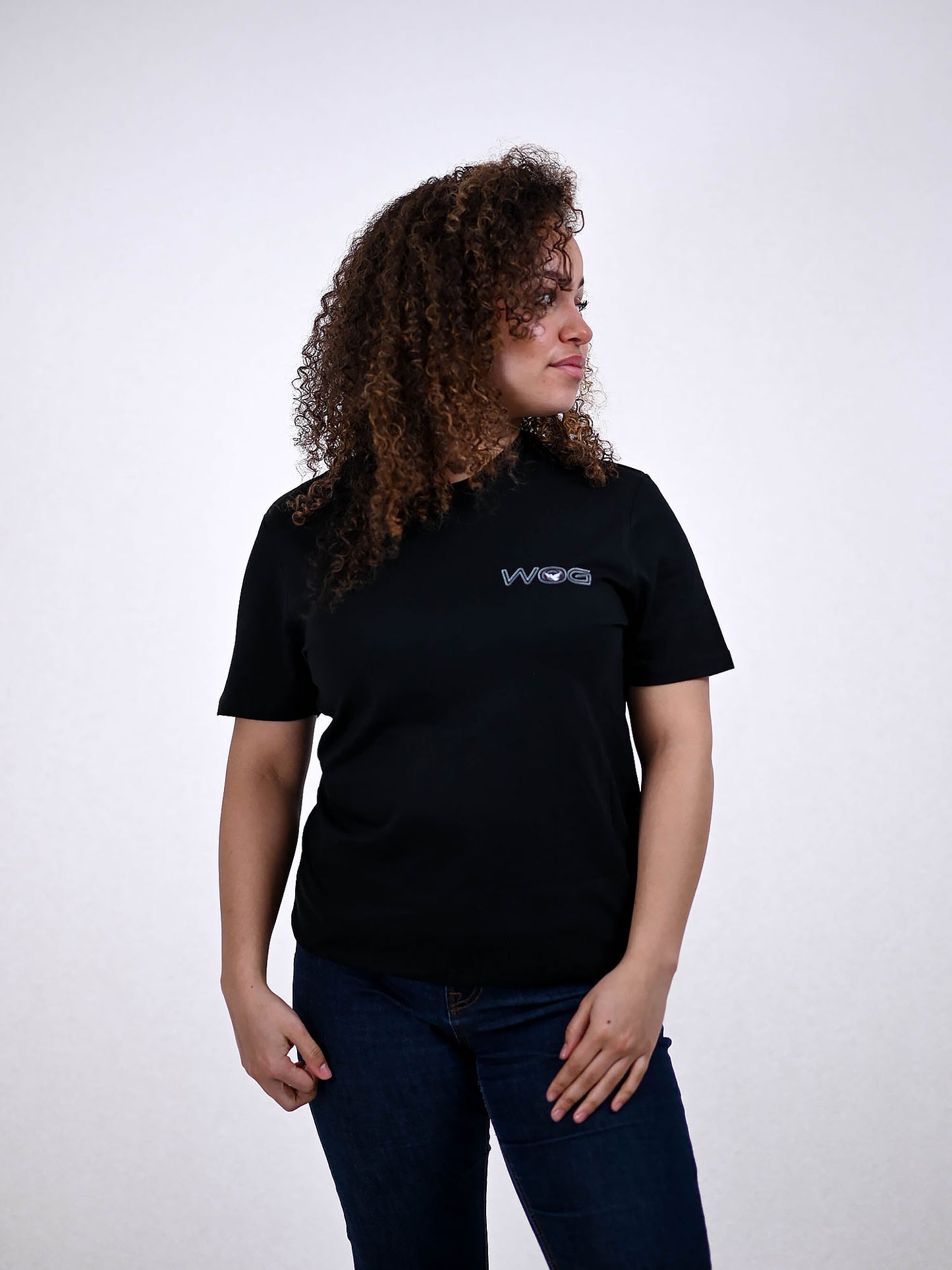 ROMANS 12:19 T-SHIRT zwart detail