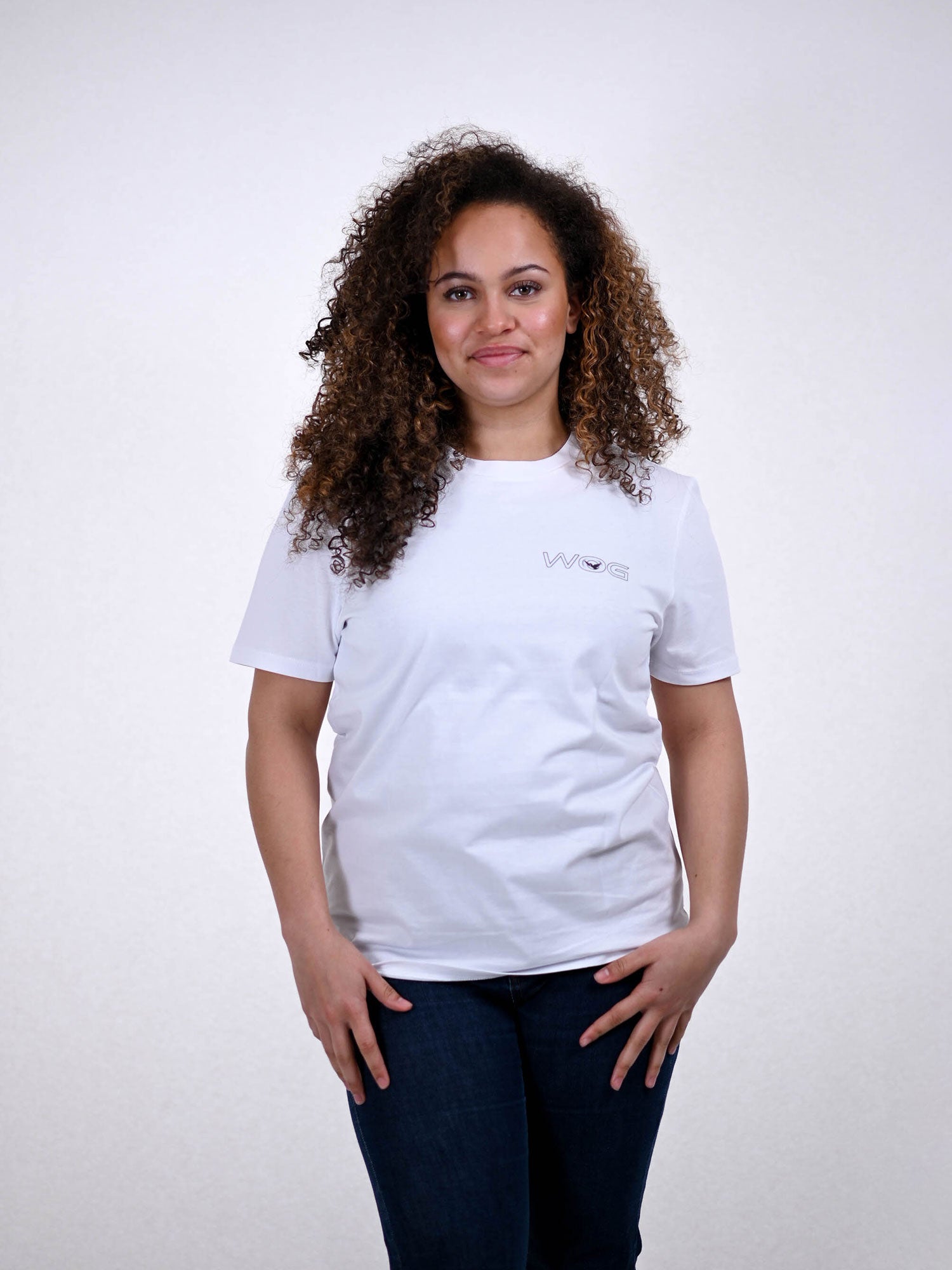 WHAT WOULD JESUS DO T-SHIRT wit voorkant