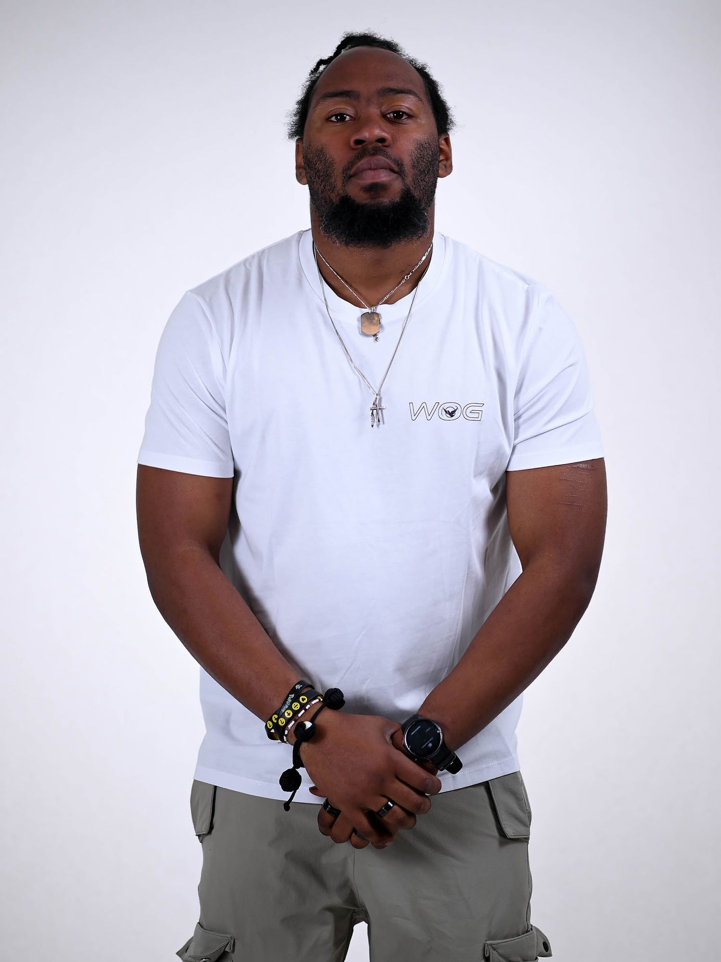 FEAR NOT T-SHIRT wit voorkant