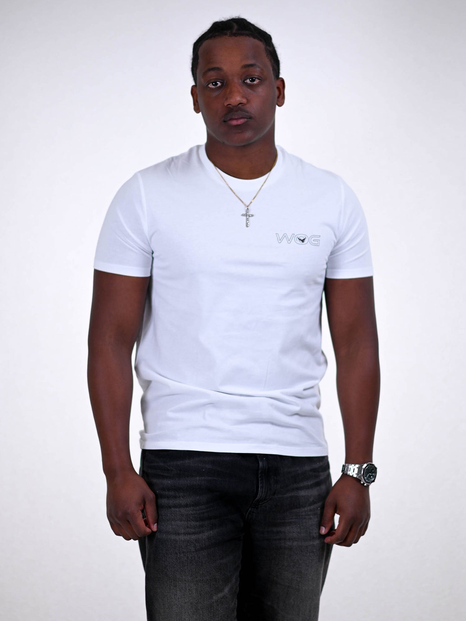 ISAIAH 40:31 T-SHIRT wit voorkant 