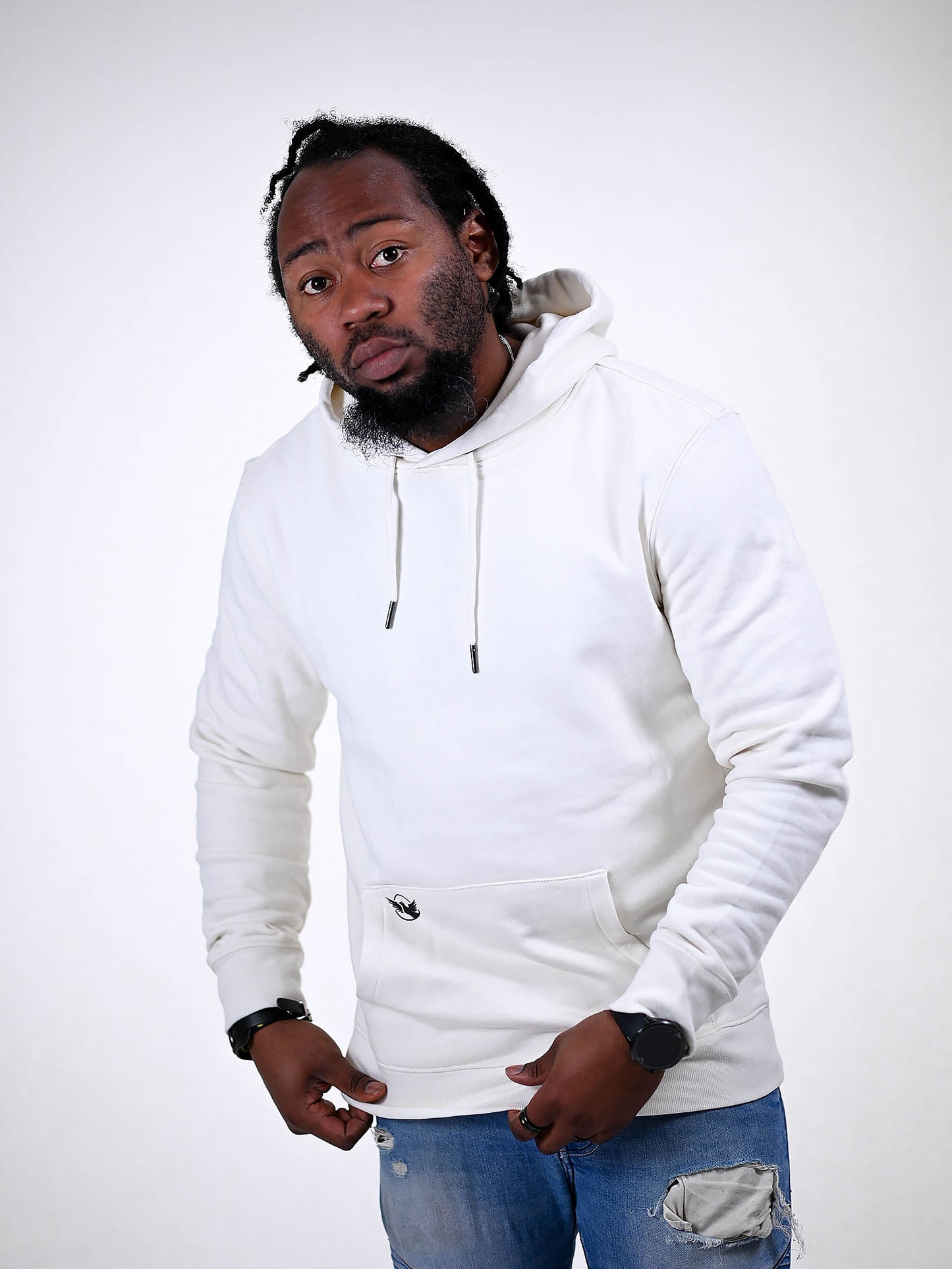 PEACEMAKERS HOODIE wit detail 
