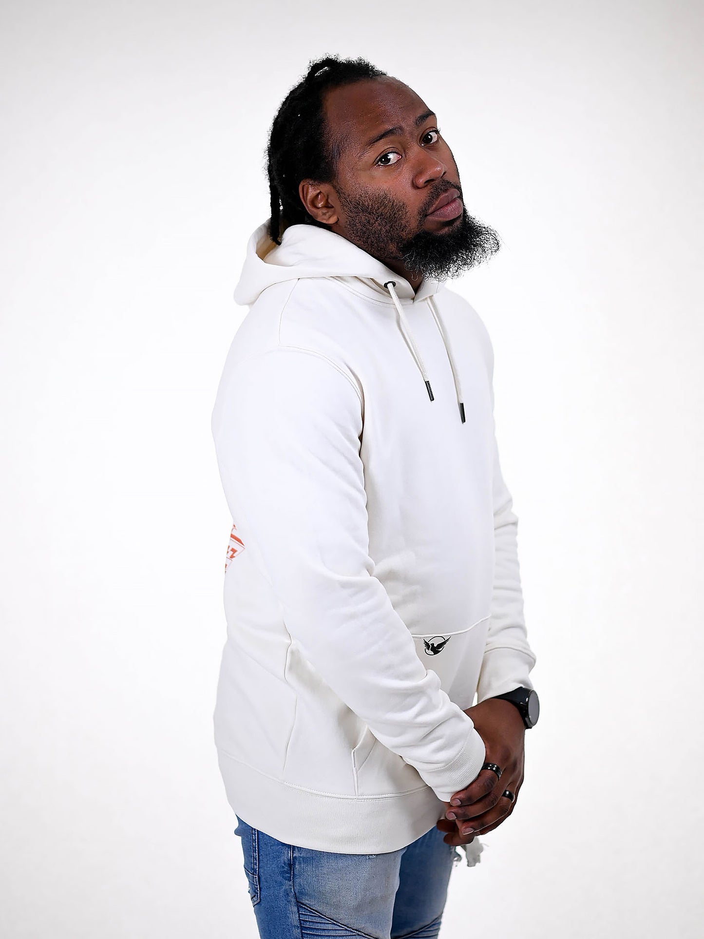 JESUS IS THE WAY HOODIE wit zijkant