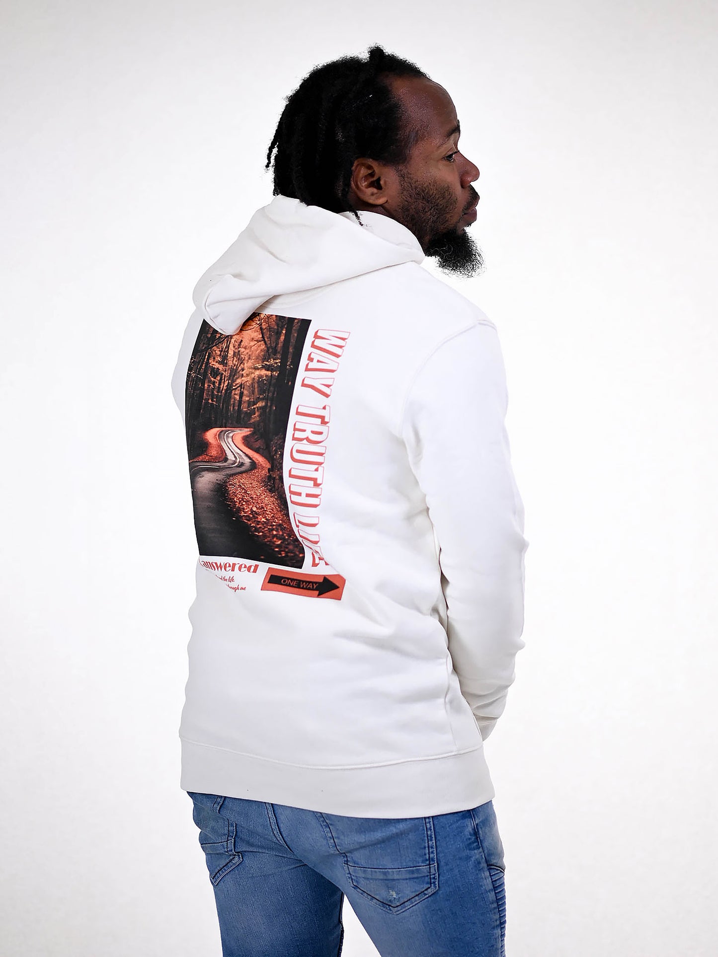 JESUS IS THE WAY HOODIE wit detail 