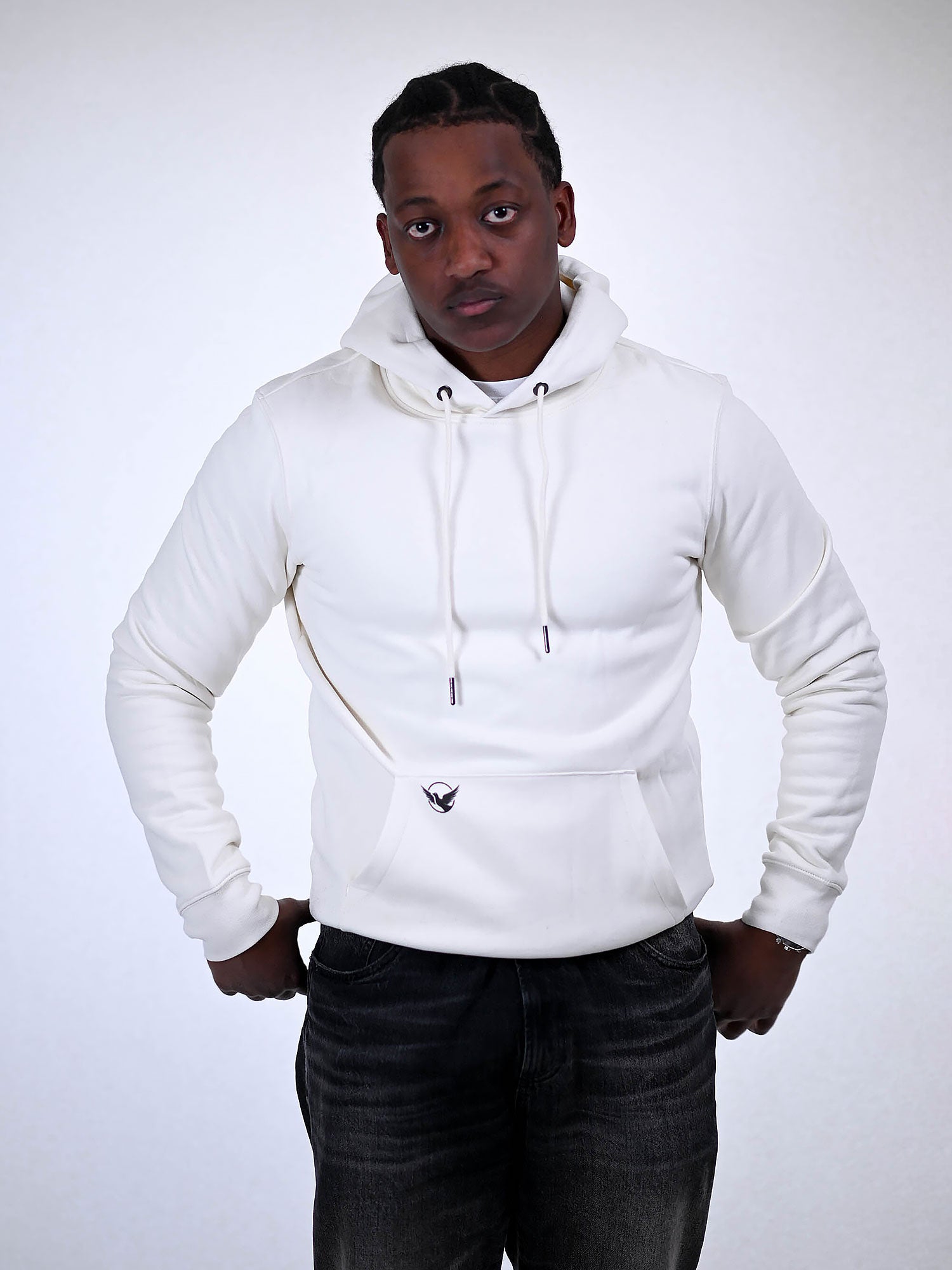 ISAIAH 40:31 HOODIE wit voorkant