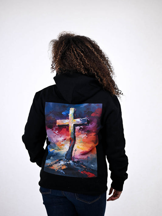 JESUS CROSS HOODIE