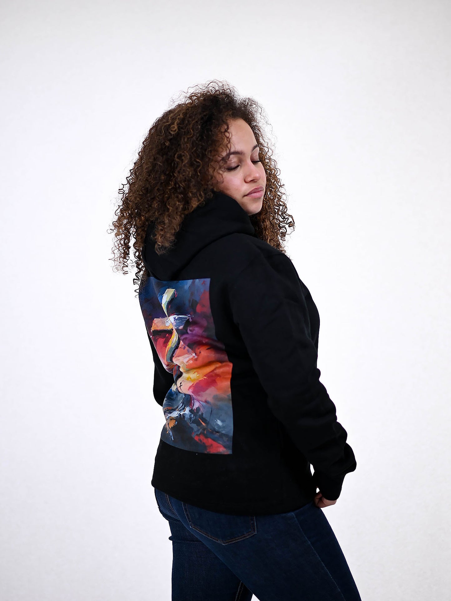JESUS CROSS HOODIE